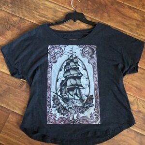 Dolman tee rockabilly
